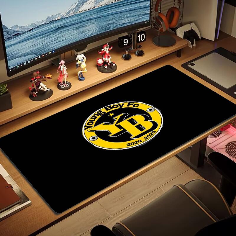 BSC Young Boys Color Mouse Pad Large Gaming Table Cushion Non-slip Laptop Tablet Big Mousepad XXL Mat Mini PC Playmat With Lock edge