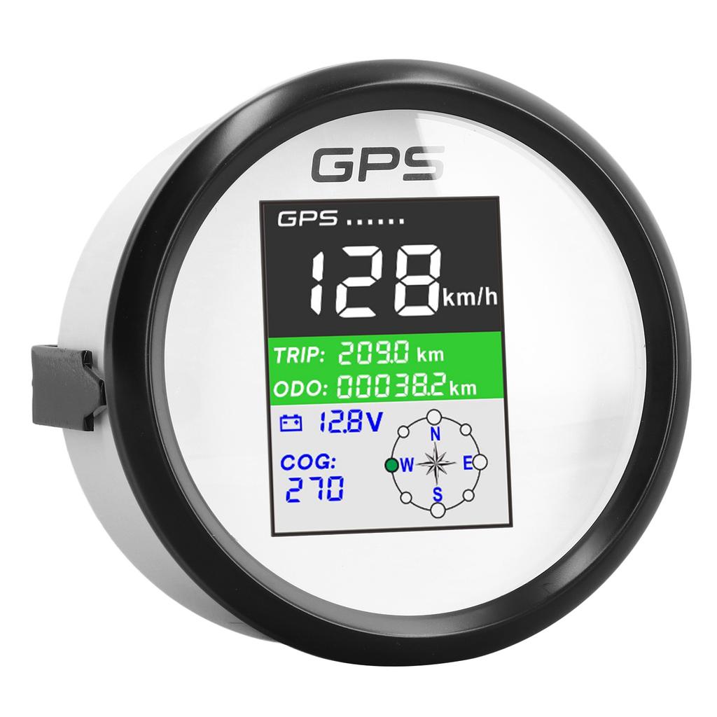 85 мм GPS Спидометр Узлы Мили в час Км/ч Многофункциональный DC9-32В TFT Экран IP67 Водонепроницаемый Одометр для Автомобиля Грузовика Мотоцикла
