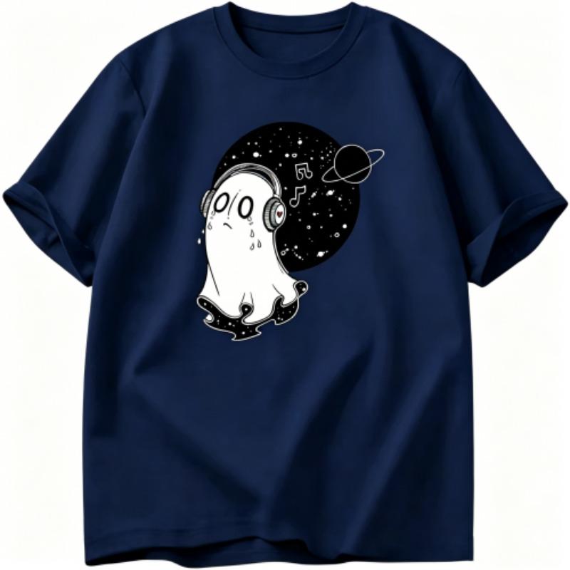 Trendy Anime Cartoon Print Men's T-Shirts Summer Fashion Street Outdoor Casual T-shirt Tops for Men's and Women's Tees Top