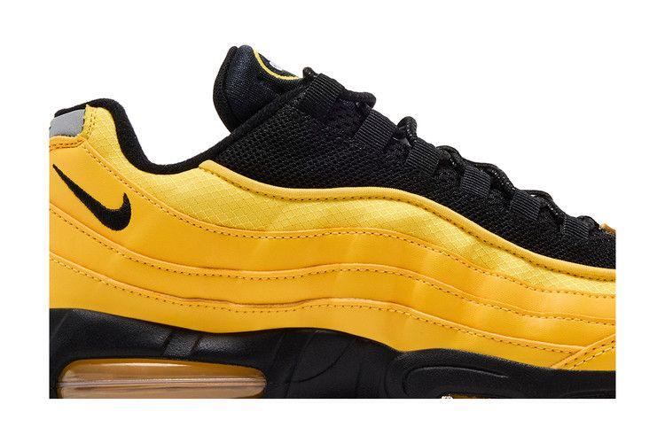 Мужские кроссовки Nike Air Max 95 OG Big Bubble Varsity Maize Черные Varsity Maize/Черный/Металлический Серебристый/Черный