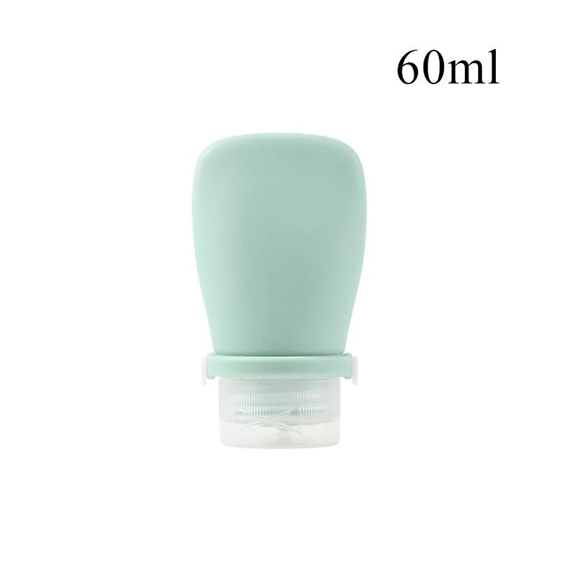 1/2pcs Soft Silicone Travel Bottles 30/60/90ml Empty Squeeze Tubes For Lotion Leakproof Skin Care Products Container Travel