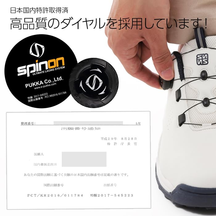 Golf Shoes Dial Shoes Golf Spikeless Sports Shoes Trekking Shoes Climbing Shoes Cm [Forsense] Men's BLACK×BLACK 26.0