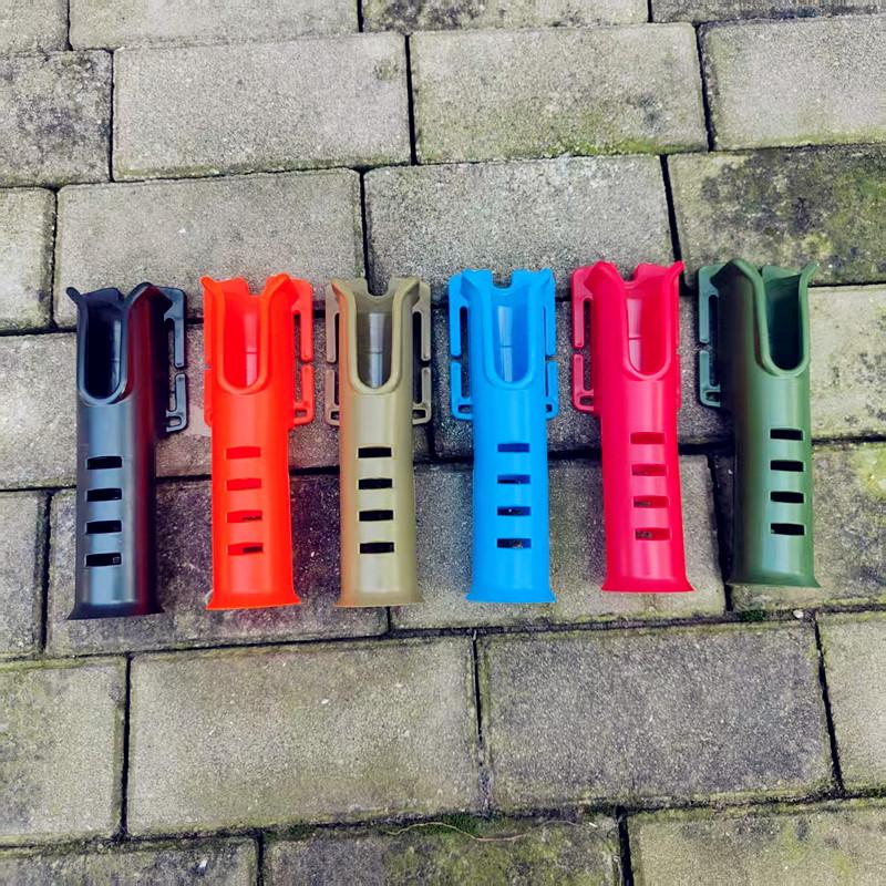 Portable Rod Holder Waist Bag with Lure Rack for Rods
