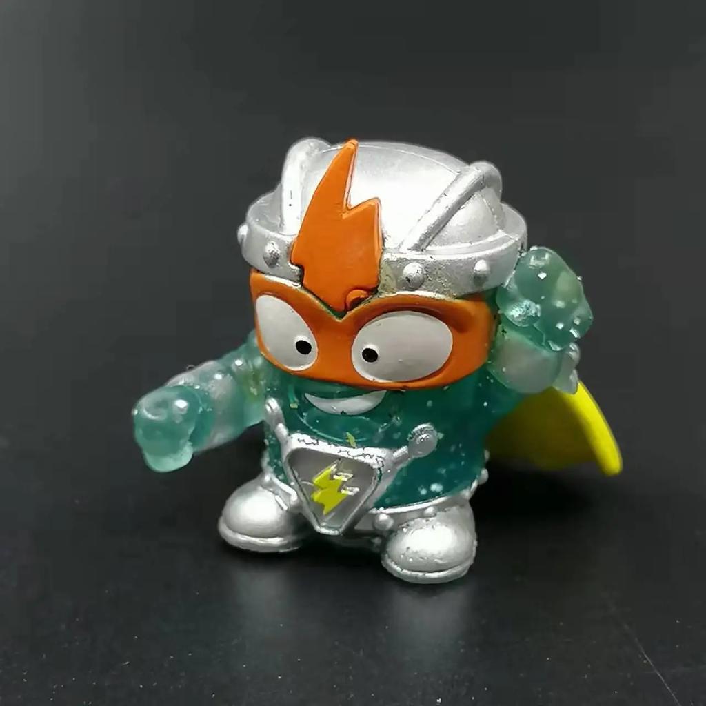 Оригинальные фигурки Superzings Superthings Gold Silver Super Zings Ultra Rare Anime Trash Dolls Action Figures 3CM Model Playthings Boys Gifts
