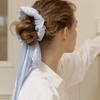 CARRY BARRETTE Soft Glow Bow Long Scrunchie