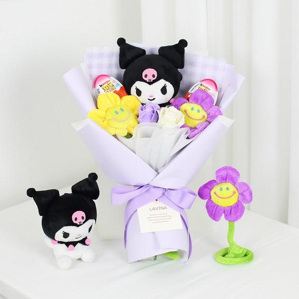 Букет Kuromi Smile Doll, Сирень, Популярные игрушки для корейских детей