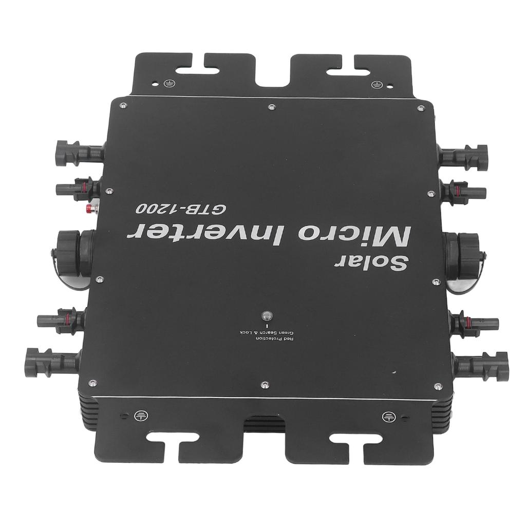 1200 Вт Солнечный сетевой инвертор IP65 Водонепроницаемый Автоматическая идентификация MPPT WIFI Микроинвертор