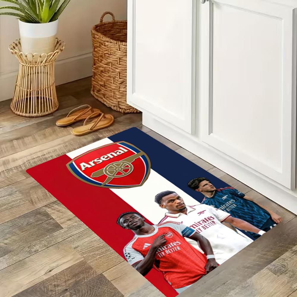 Arsenal Kitchen Carpet Nonslip Floor Mat Ideal For Indoor And Outdoor Entryway Door Mat Laundry Room Bathroom Foot Mat