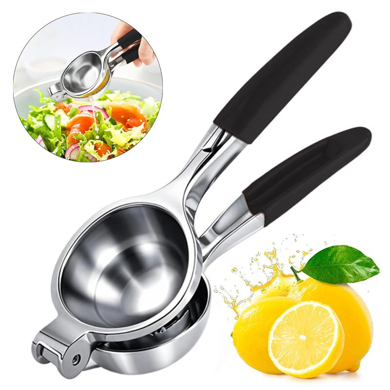 Heavy Duty Manual Citrus Juicer Hand Press,Lemon Squeezer Extra Large, Lemon Squeezer Juicer Stainless Steel