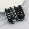 2 3 Buttons Car TPU Folding Key Cover Bag Case Shell for Honda Accord Civic CR-V HR-V HRV Crider Jade Odyssey Holder Protector