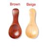 Mini Natural Wooden Spoon Scoop Tea Coffee Condiment Salt Seasoning Sugar Spoon Ice Cream Spoon