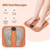 EMS Foot Massager 6 Modes 15 Gear Strength Intelligent Acupoint Capture Improve Blood Circulation Feet Acupoints Massage Mat