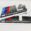 MLKQ6 Silver Grey Black M1 M2 M3 M4 M5 M6 M7 M8 COMPETITION Emblem for BMW Thunder Edition Car Trunk badge logo Sticker