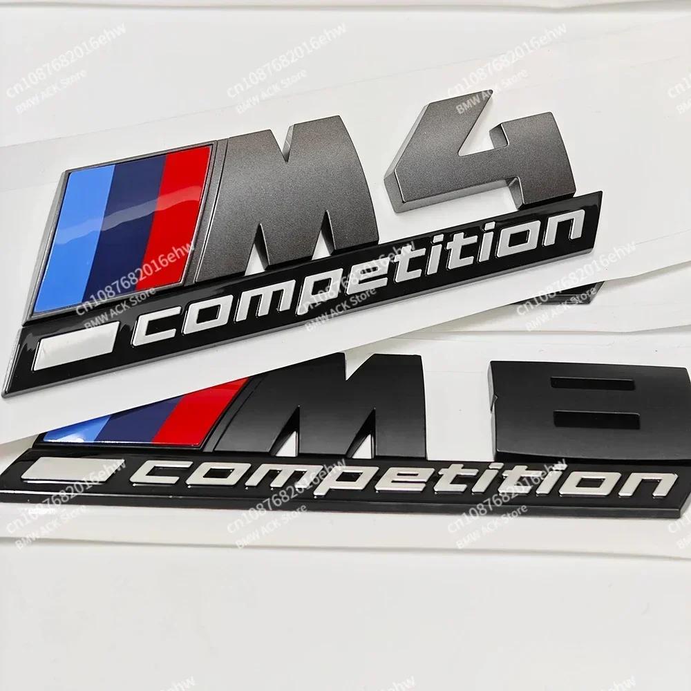 MLKQ6 Silver Grey Black M1 M2 M3 M4 M5 M6 M7 M8 COMPETITION Emblem for BMW Thunder Edition Car Trunk badge logo Sticker