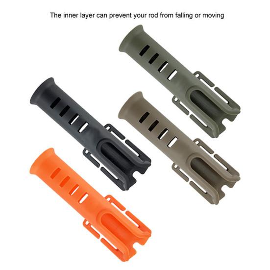 Держатель удочки, легко носить с собой, фиксация, 5 цветов, портативный удобный инструмент для вставки удочек, ведро для удочки для лодки
