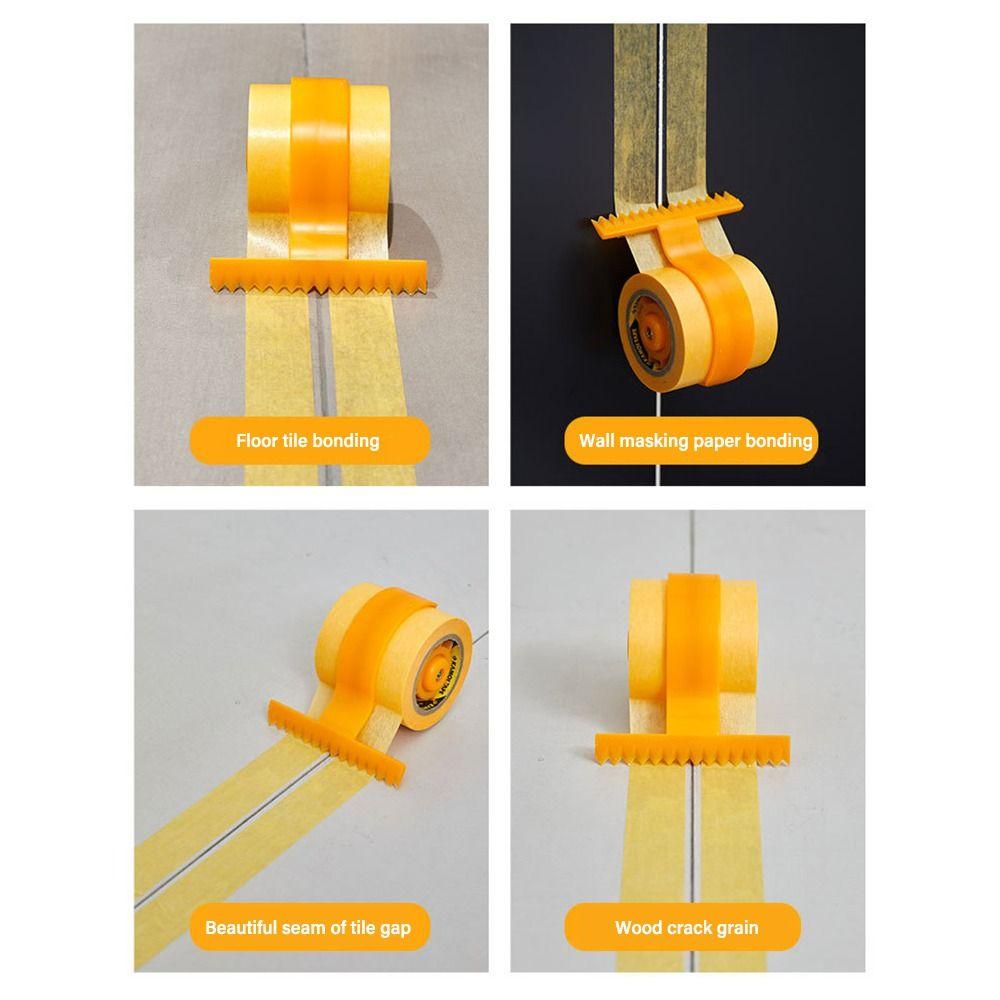 Инструменты для красивого шва Вспомогательный инструмент Аппликатор малярного скотча Регулируемая машина для наклейки текстурированной бумаги