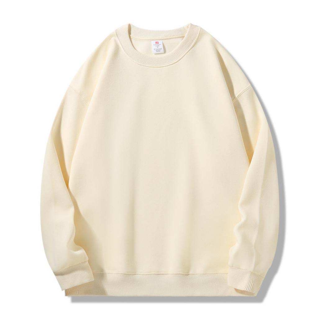 Мужские толстовки на подкладке Премиальные толстовки из флиса большой плотности Пуловеры Толстые термотолстовки