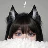 1 шт. Хэллоуинская повязка на голову с ушками кошки для косплея для женщин - Новый стиль 2026, Милая повязка для умывания лица, Головной убор для фото