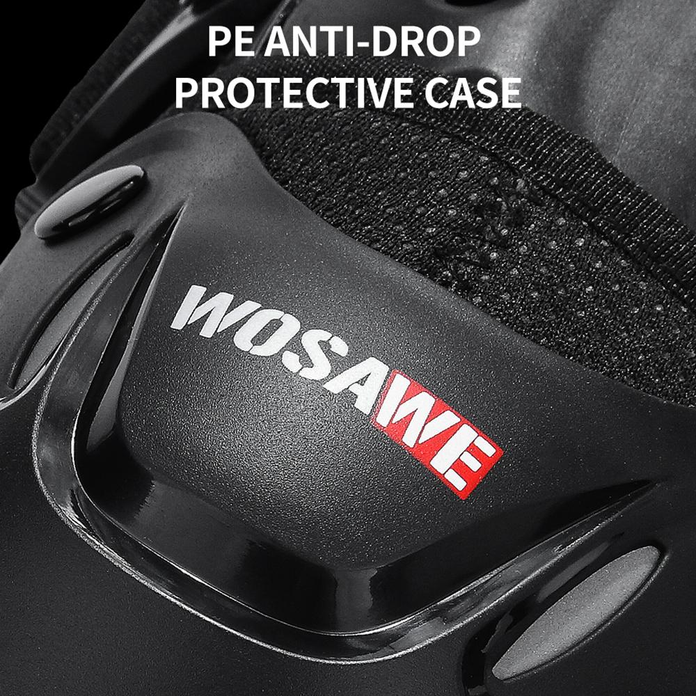 Wosawe Комплект защиты локтей и колен мотоцикла, защита брони эндуро для мотоцикла, внедорожные щитки для голени, взрослые