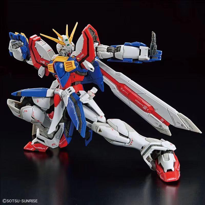 Rg 1/144 Гандам Бог Gf13-017Njii Сборная Модель Набор Фигурка Действия Пластиковая Модель Изысканные Настольные Украшения Подарок-Сюрприз для Мальчика