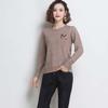 Autumn and Winter Round Neck Pullover Sweater Women Loose Short Models Versatile Long-sleeved Knitted Bottoming Shirt