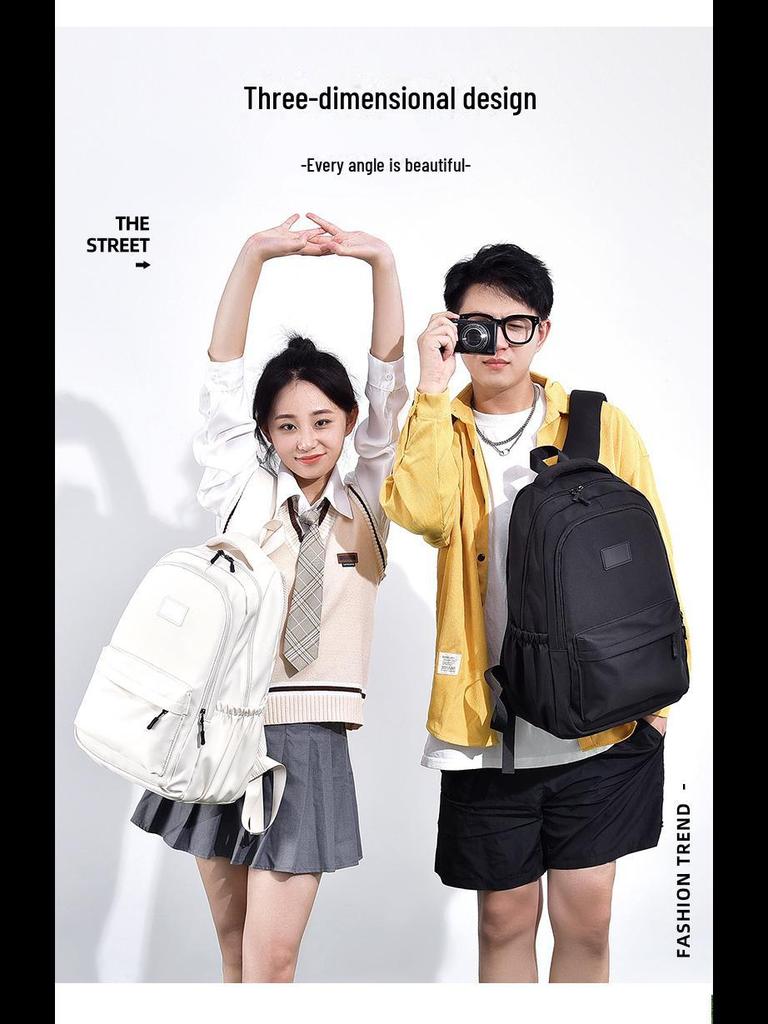 Корейский большой емкости водонепроницаемый Оксфорд школьный рюкзак для девочек