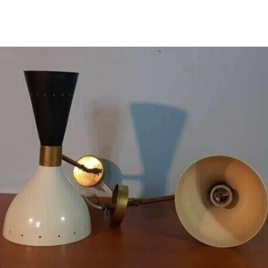 A Pair of 1950's Style Stilnovo Italian Diabolo Wall Light Mid Century Wall Lam