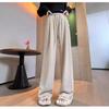 Женские брюки широкие от Sticky Rice - Свободные, Длина в пол, Спортивный кэжуал, Коллекция Весна-Зима 2023