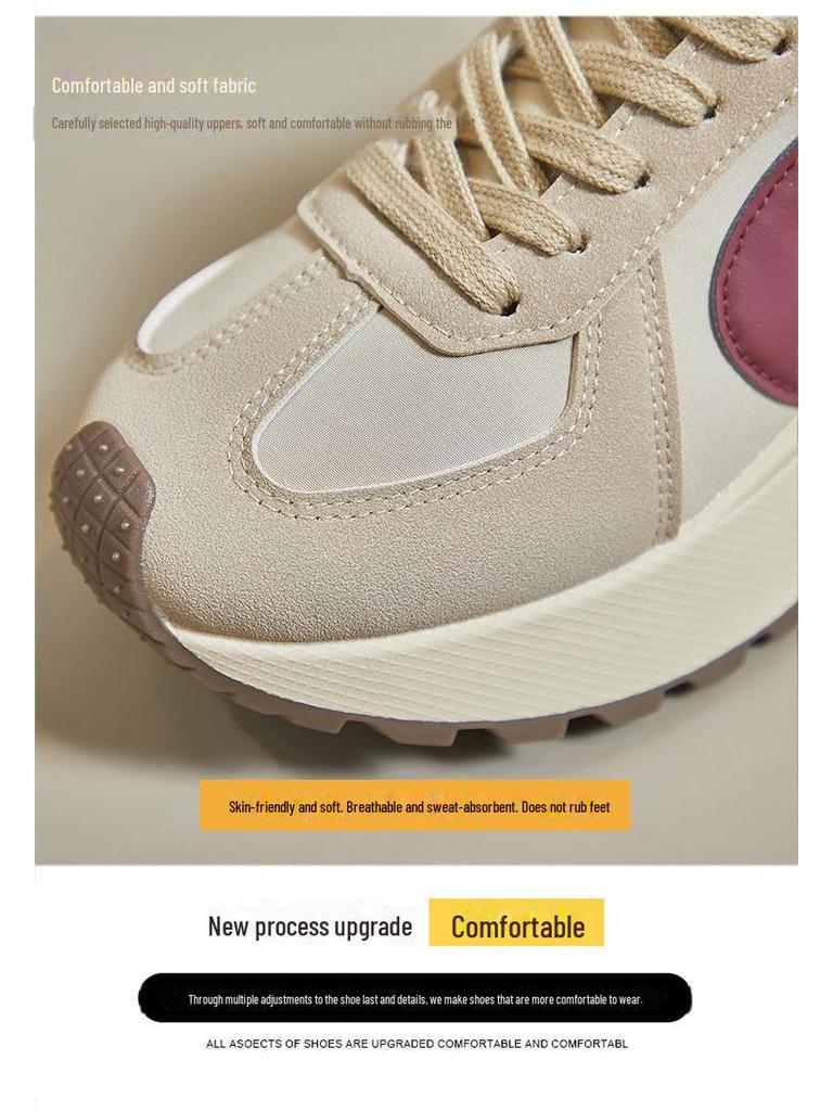 2024 Spring Korean Forrest Gump Women's Platform Sneakers, Heightening Sports Casual Shoes BN001