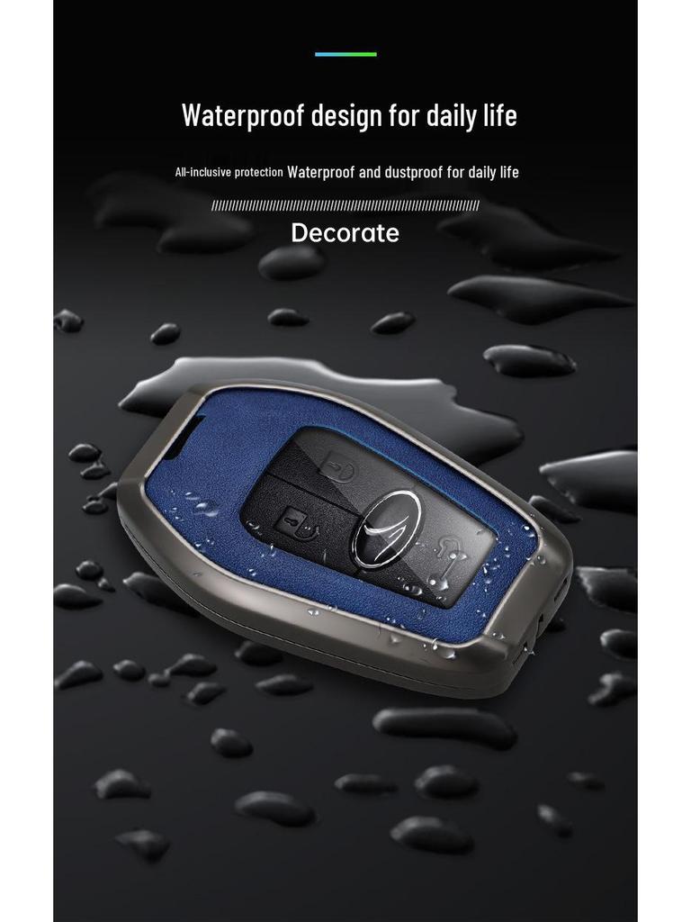 Чехол для ключей Southeast DX7 DX3 DX5 A5: Металлический корпус с застежкой