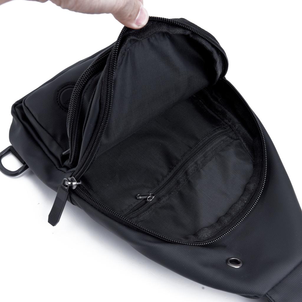 Новая мужская наплечная сумка, брызгозащищенная, многослойная, для отдыха и спорта, нагрудная сумка для езды на велосипеде и бега, многоцелевая сумка-мессенджер