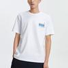 Li-Ning Wade Series Layered Print Round Neck Sports T-Shirt Men Tops White AHSR487-3