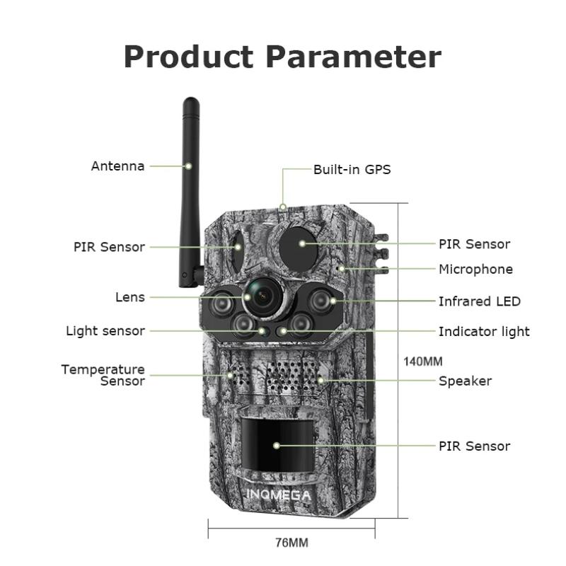 4G 2K 5MP PIR датчик движения активируется время срабатывания ночного видения IP66 охотничий след водонепроницаемый дикая природа батарея солнечная камера литиевая батарея