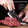 Stainless Steel Boning Knife With Knife Sheath Professional Kitchen Chef Knife Handmade Forged Knife Barbecue Knife