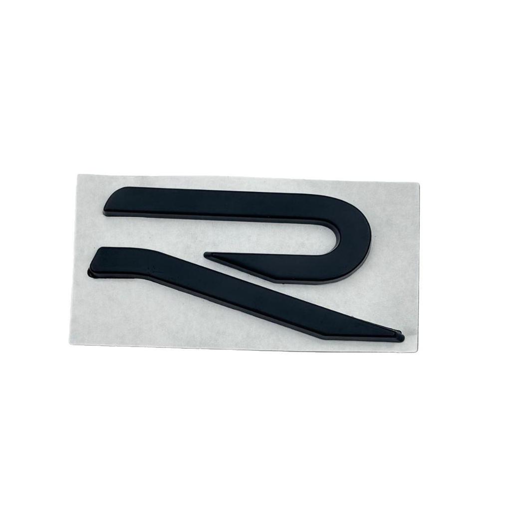 Black Warrior Golf 8 R-Line Rear Emblem - GTI English Letters Car Modification