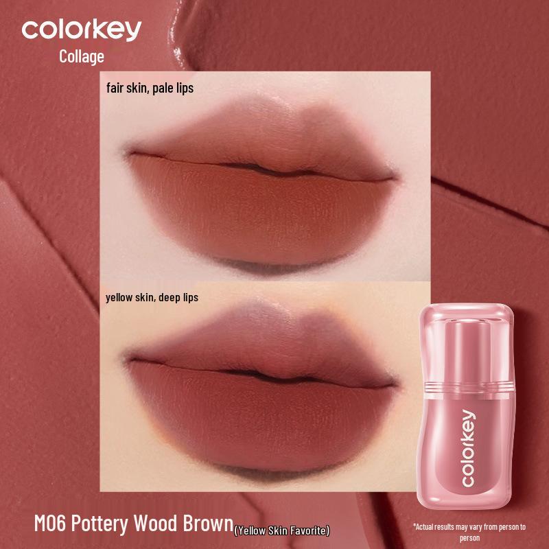 Colorkey Velvet Matte Отбеливающая Помада-Мусс для Губ для Женщин