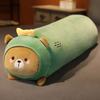 Мягкая милая фрукт, животное, цилиндрическая длинная подушка, милый кролик-редис, динозавр, кукла, девочка, кровать, спящая, держащая кукольную подушку