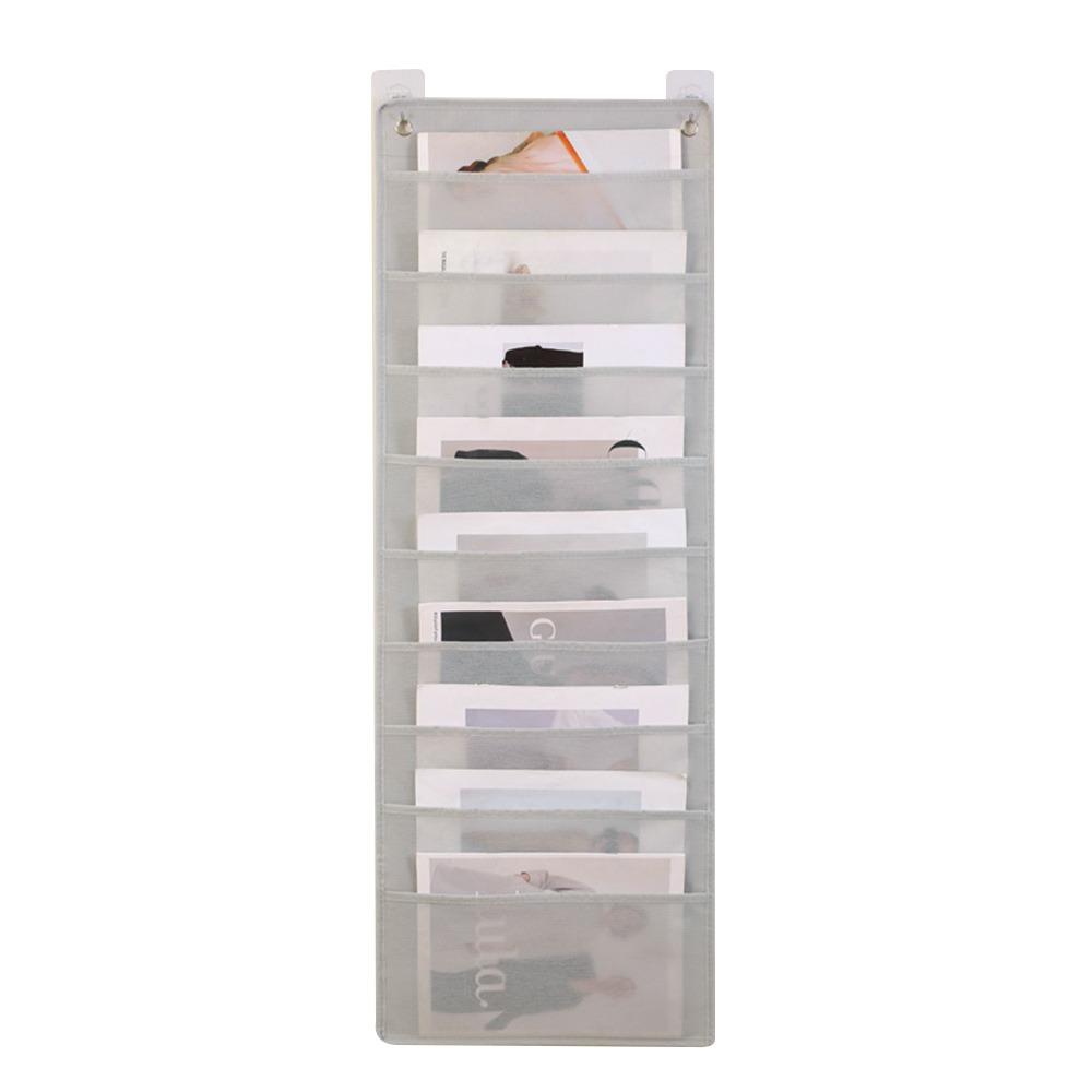Document Hanging Storage Bag Oxford Cloth Storage Pocket Chart Hanging File Folding