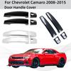 ABS Карбон Авто Аксессуар Покрытие Накладка на Ручку Двери Снаружи Стиль Наклейка Для Chevrolet Camaro 2008 2009 2010 2011 2012-2015