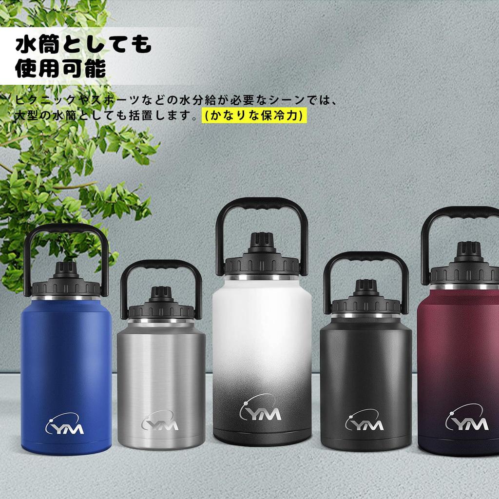 Бутылка для воды CHENGWEI 4 литра, термос из нержавеющей стали, большая емкость, легко моется, для питья, для кемпинга, с вакуумной изоляцией, для скалолазания, широкие