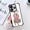 Чехол для телефона с покрытием 'Мама и Девочки' для Xiaomi Redmi Note 14 15 Pro Plus 13 12 11 11S 11T 10 9S 9 5G, противоударный с подушкой безопасности