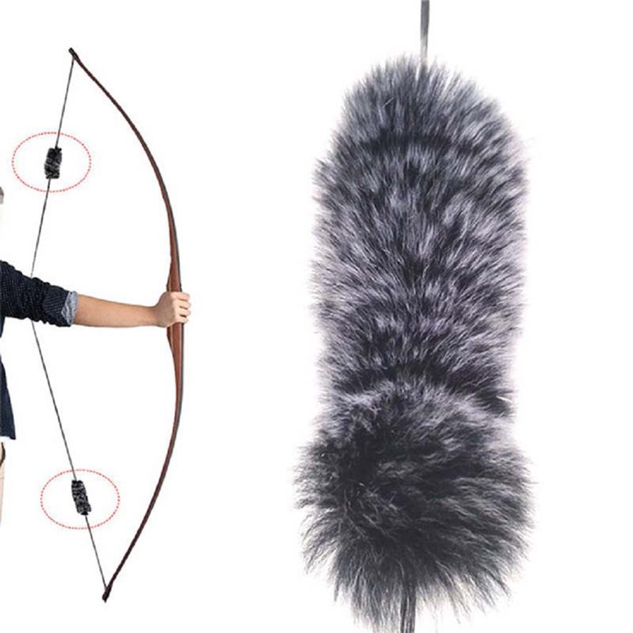 Лук и стрела Мех кролика Амортизирующая тетива Мех Рогоз Принадлежности для стрельбы из лука