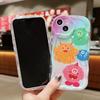 Cute Silicone Case for Xiaomi Redmi Note 12 11 10 Pro Vivo V23E V27 V25 Oppo A78 A58 A38 Infinix Hot 30i 40i Funda Ghost Monster Cover Soft TPU Bumper