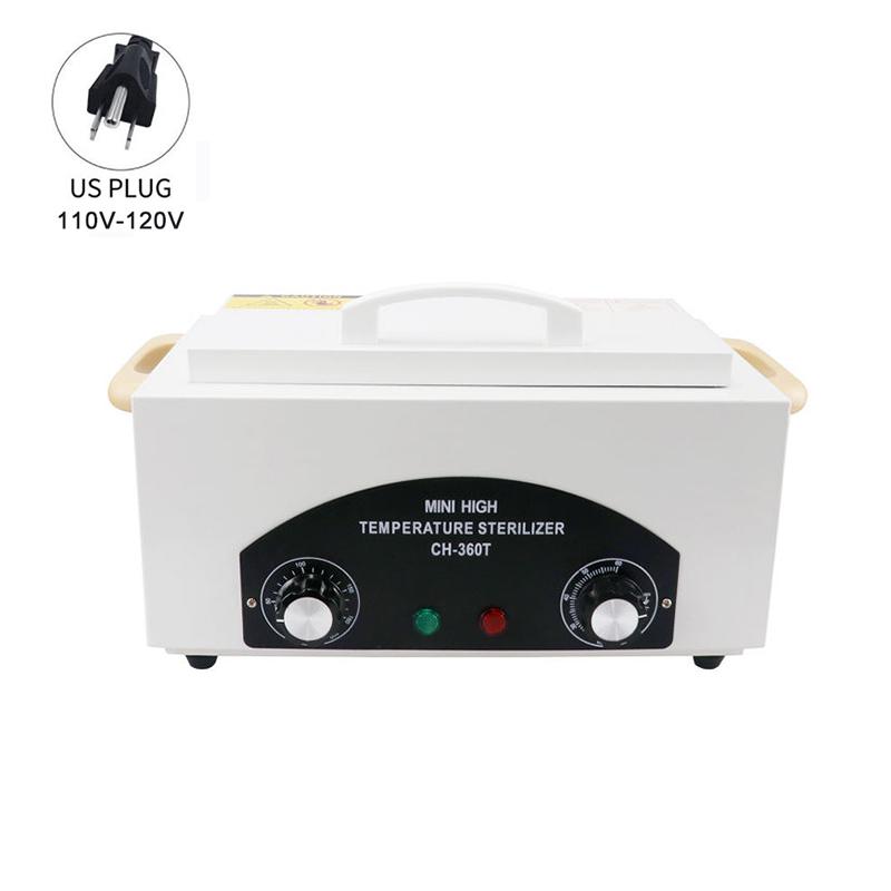 Шкаф для высокотемпературной ультрафиолетовой дезинфекции, сухожаровой стерилизатор для наращивания ногтей, пинцеты, ножницы, контейнер для дезинфекции полотенец