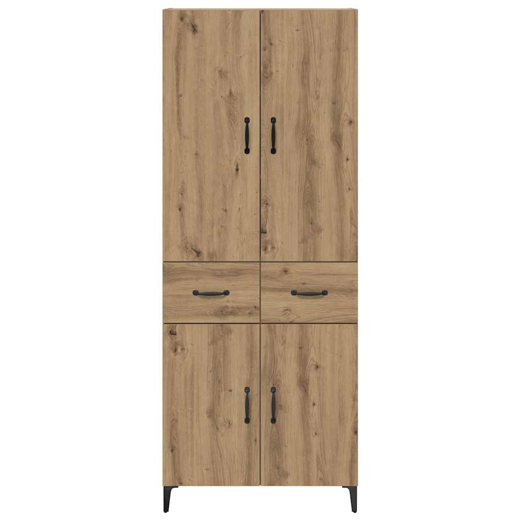 Highboard Artisan Oak 69.5 x 34 x 180 cm Engineered Wood