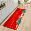 Рождественский кухонный песочный ковер придверный коврик длинный напольный коврик