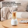 Home Essential Oil Diffuser with Multicoloured Breathing Lights 1/3/6-Hour Timer Ultrasonic Humidifier Desktop Decorative Light