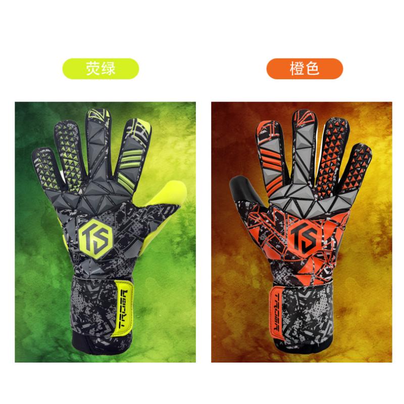 Professional Football Goalkeeper Gloves Kids Adults Thickened Latex Protection Non-Slip Soccer Goalie Goalkeeper Football Gloves
