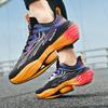 Summer New Flying Electric Running Shoes Men's Shock Absorption and Rebound Racing Breathable Training Sports Shoes Carbon Board Running Shoes Men'