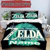 3pcs Duvet Cover Set (1*Duvet Cover + 2*Pillowcase, Without Core), Custom Name Video games Pattern Bedding Set, Home Bedroom Decor Gift